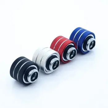 

Silver black blue red DIY computer water-cooled anti-off quick-twist 20kg anti-off 14MM hard tube quick-twist