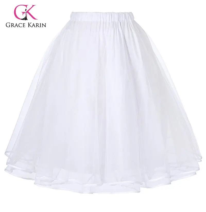 Grace Karin женские роскошные Ретро Винтажные юбки корейский стиль Harajuku Винтаж 90s 3