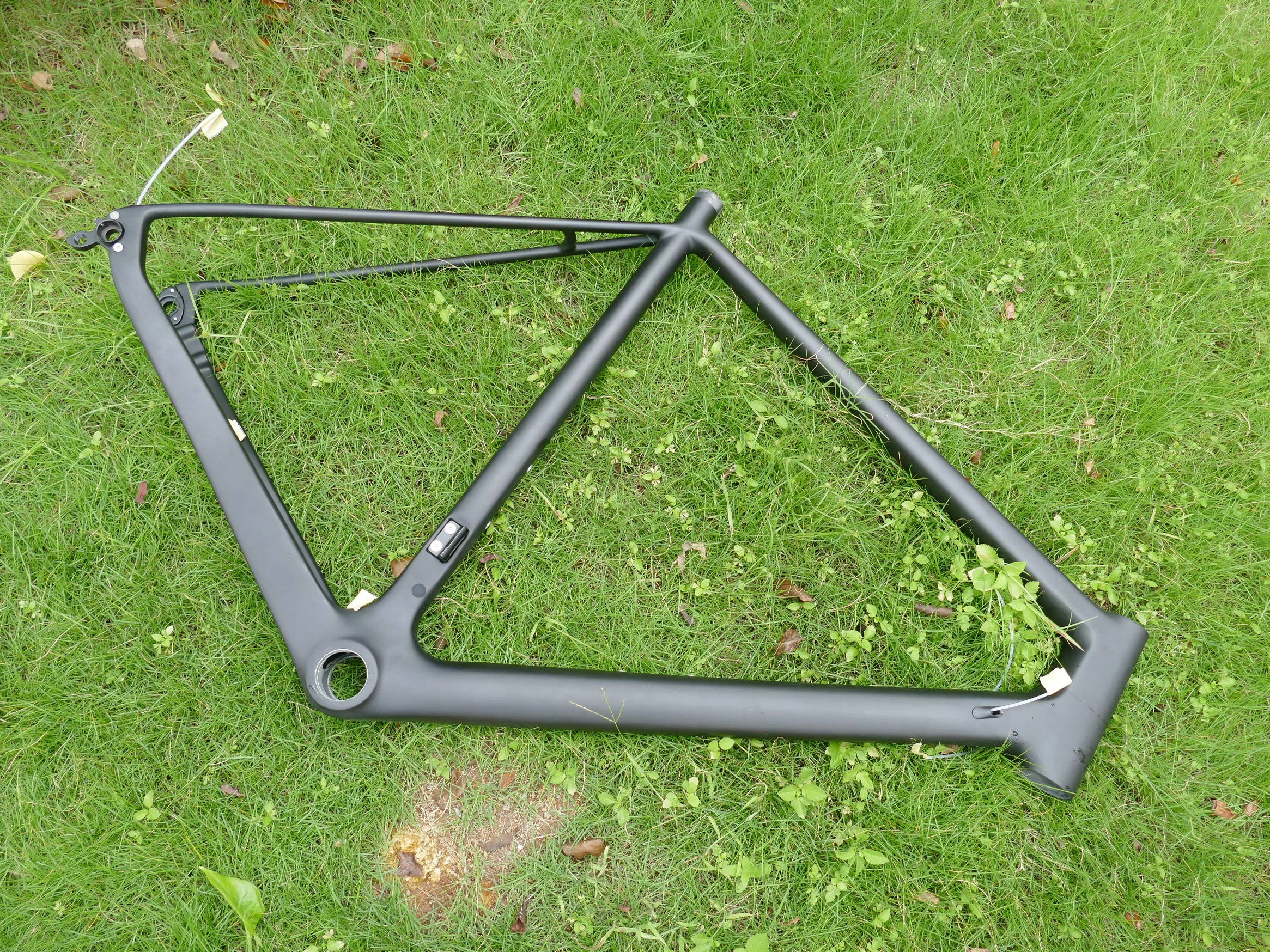 Toray Carbon UD матовый велосипедный дисковый тормоз BSA BB30 Cyclo Cross набор осей 49 см 52 54 56 58