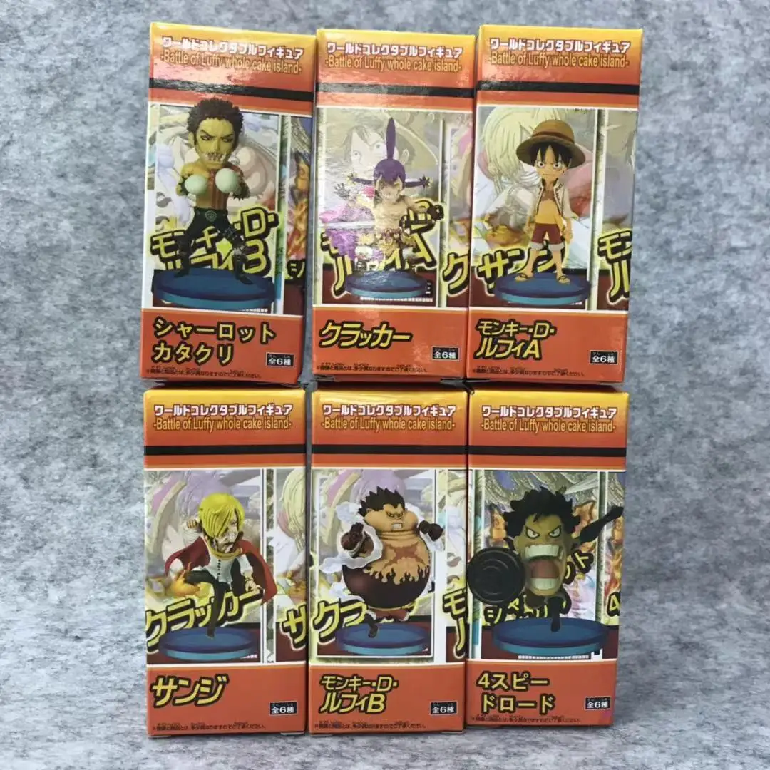 Anime Toys One Piece 8th Generation Cake Island Vol 4 Kata Kuri Luffy Sanji Box Egg Hand Action Toy Figures Aliexpress