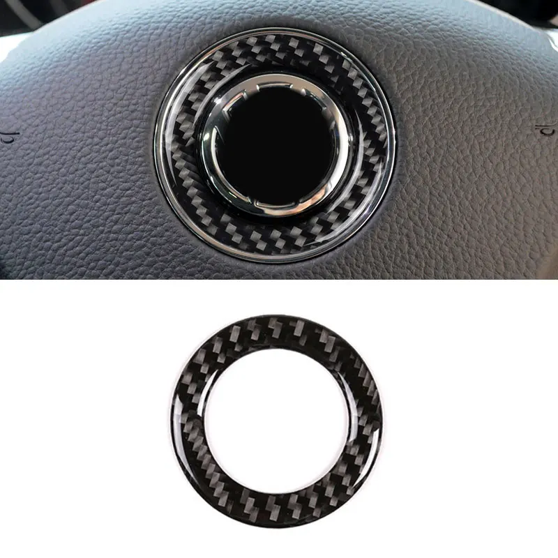 Чехол на руль из углеродного волокна для VW Golf 6 7 MK6 MK7 Jetta MK5 Passat B6 B7 Polo Touareg Skoda Octavia