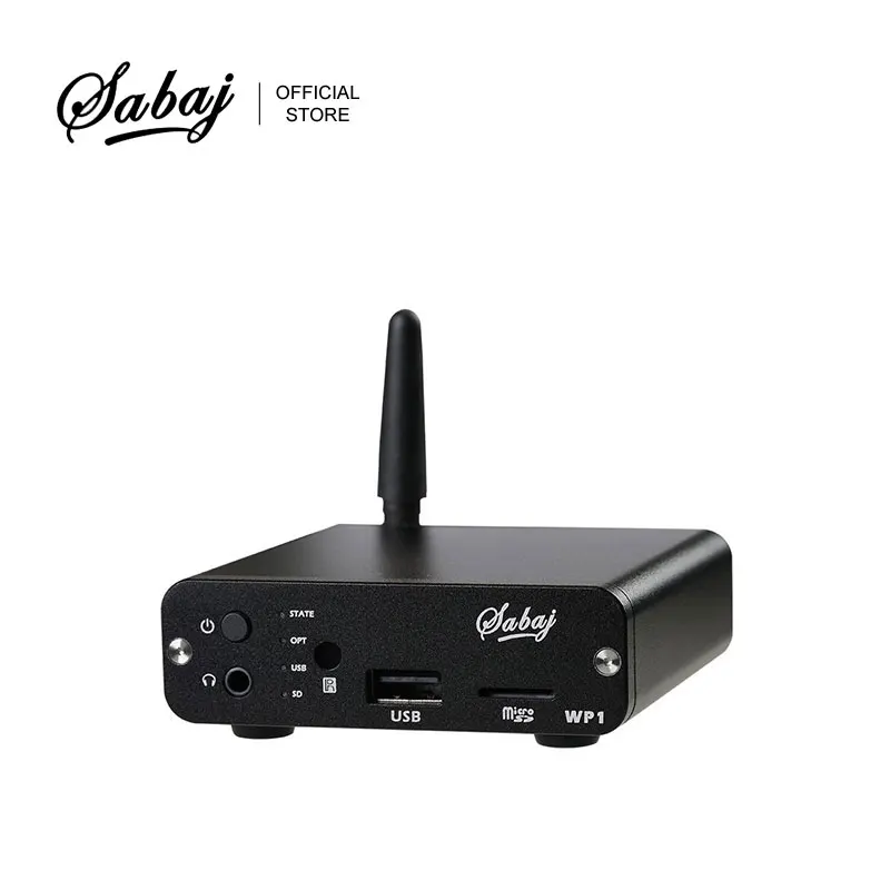 Sabaj WP1 аудио плеер и усилитель для наушников Беспроводной Wi Fi Встроенный чип