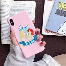 Чехол для телефона Un bitch please con las princesitas Disneys для huawei p30 p30 lite p20 p10 mate 20 pro 10 lite honor 20 9 10 lite