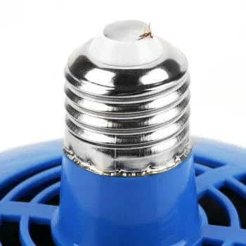

1pc Cultivation Heating Lamp Thermostat Fan Heater Light For Chicken Pig Replace