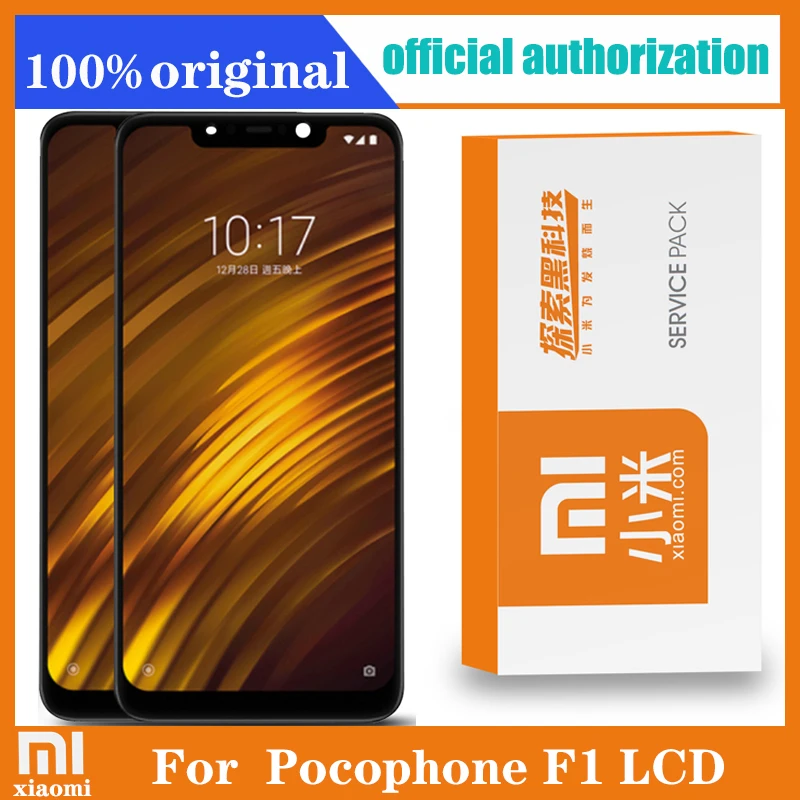 2246*1080 оригинальный 6 18 &quotдля Xiaomi Poco F1 ЖК-сенсорный экран дигитайзер в сборе для Mi