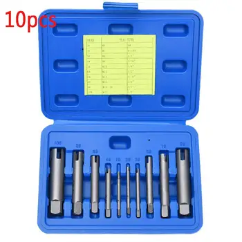 

1 Set Screw Tap Extractor Steel Broken Head Taps Remover Stripped Screw Tap Extractor Set screw Remove Tools