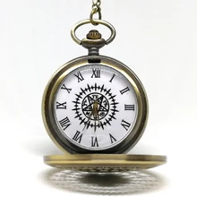 Новые модные черные кварцевые карманные часы Kuroshitsuji Black Butler, аналоговые в виде кулона, мужские и женские часы, подарок, Reloj Montre