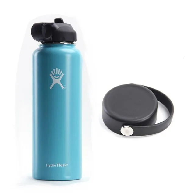 2 Hudro фляжка соломы Flex cap Hydo Hydro 32 унции Hyrdoflask 18 унций бутылка 40 унций дропшиппинг Vip Link - Цвет: 2