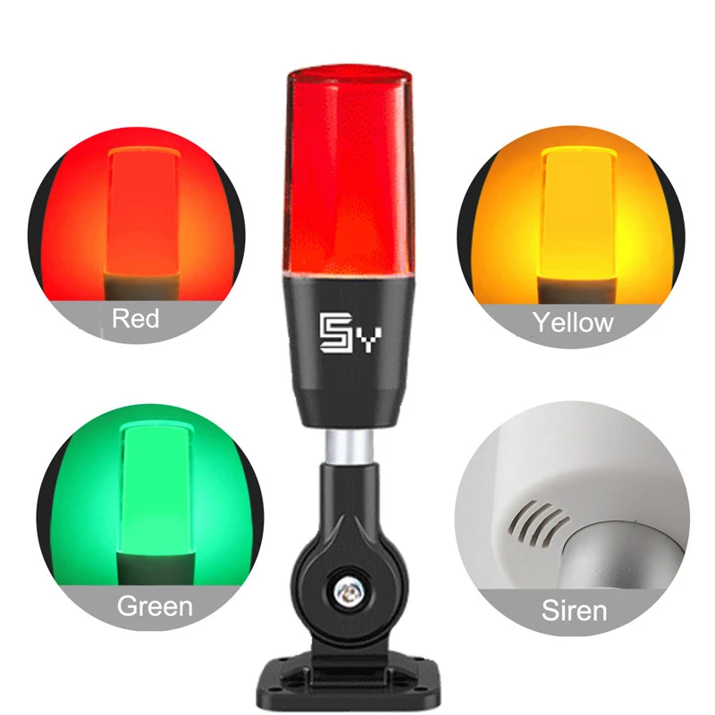 

Индикатор светильник стробоскопический сигнал Предупреждение светильник лампа Малый мигающий светильник охранной сигнализации 12V 24V 220V светодиодный