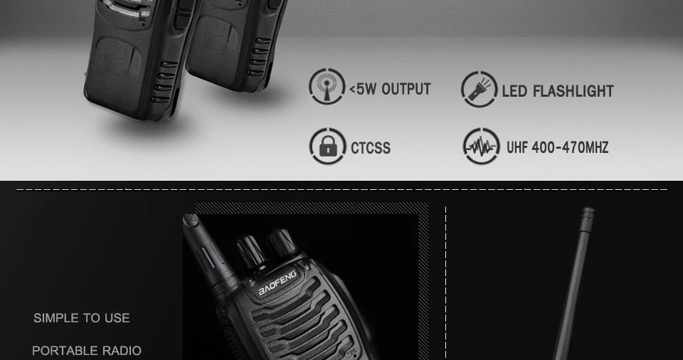 20 шт. baofeng BF-888S иди и болтай Walkie Talkie “иди и 16CH UHF 400-470 Любительское радио МГц для 888s CB радио 2 way радио с наушником