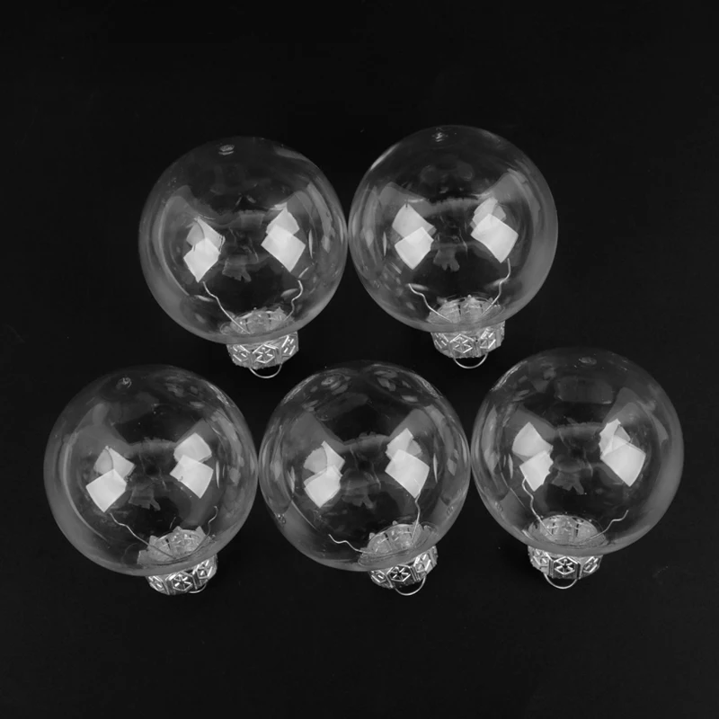 6Pcs Multicolor Plastic Ball Hanging Pendants Christmas Tree Ornaments Christmas Decorations for Home Xmas New Year Decor