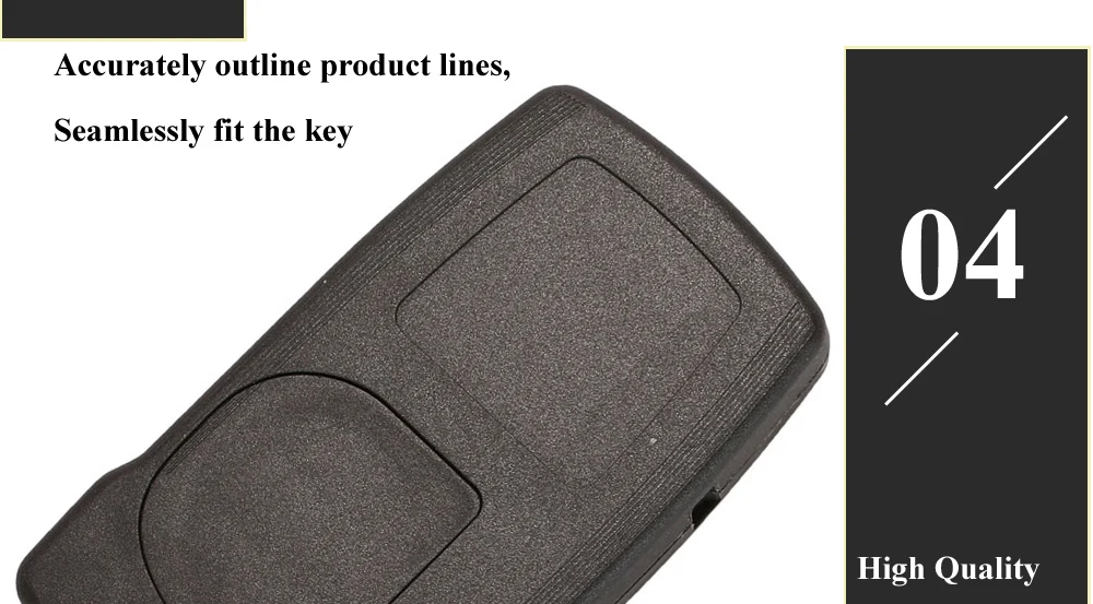 Keyforkess 4 pulsanti chiave a distanza Fob 315 / 315LP / 433Mhz / 868Mhz per la BMW Serie 7 E65 E66 con il circuito integrato ID46 7953 CAS1 sistema HU92 UNCUT - H9532fdf9b69e4fa8975be0332af16370B