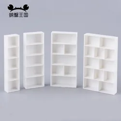 5pcs 1/25 Miniature Furniture Book shelf Bookcase Display Shelf Cabinet Dollhouse Cupboard Modeling Craft Toys House Accessories
