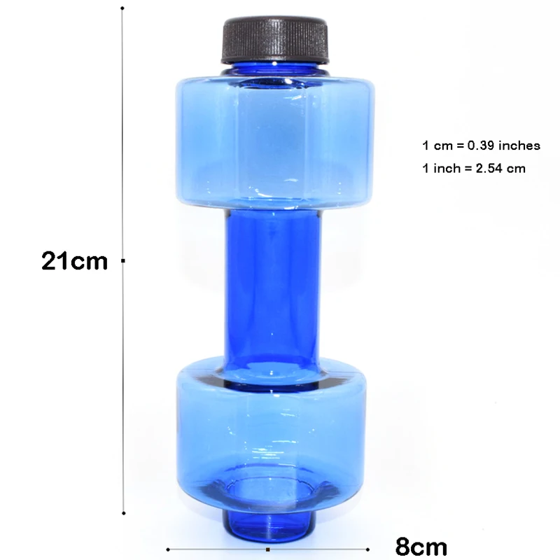 Aidenkid многофункциональные пластиковые фитнес-гантели унисекс для упражнений на руку оборудование для фитнеса 80 г могут держать водные гантели