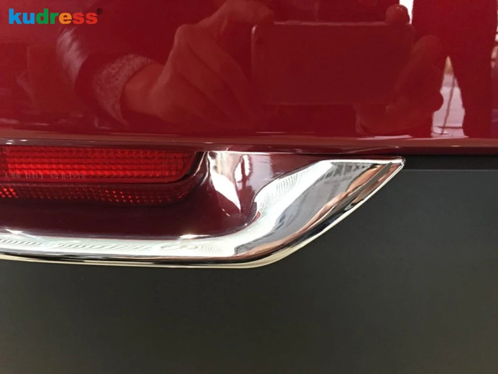 Для LEXUS NX300H ABS хромированная отделка задний противотуманный светильник рамка Автомобильные лампы украшения 2 шт
