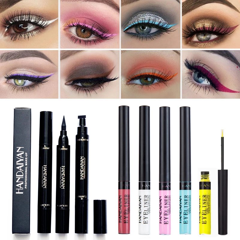 

Glitter Eyeshadow Eyeliner Pencil Waterproof Easy To Wear Matte Eye Liner Multifunctional Eyeliner Cosmetic Beauty Makeup Tool