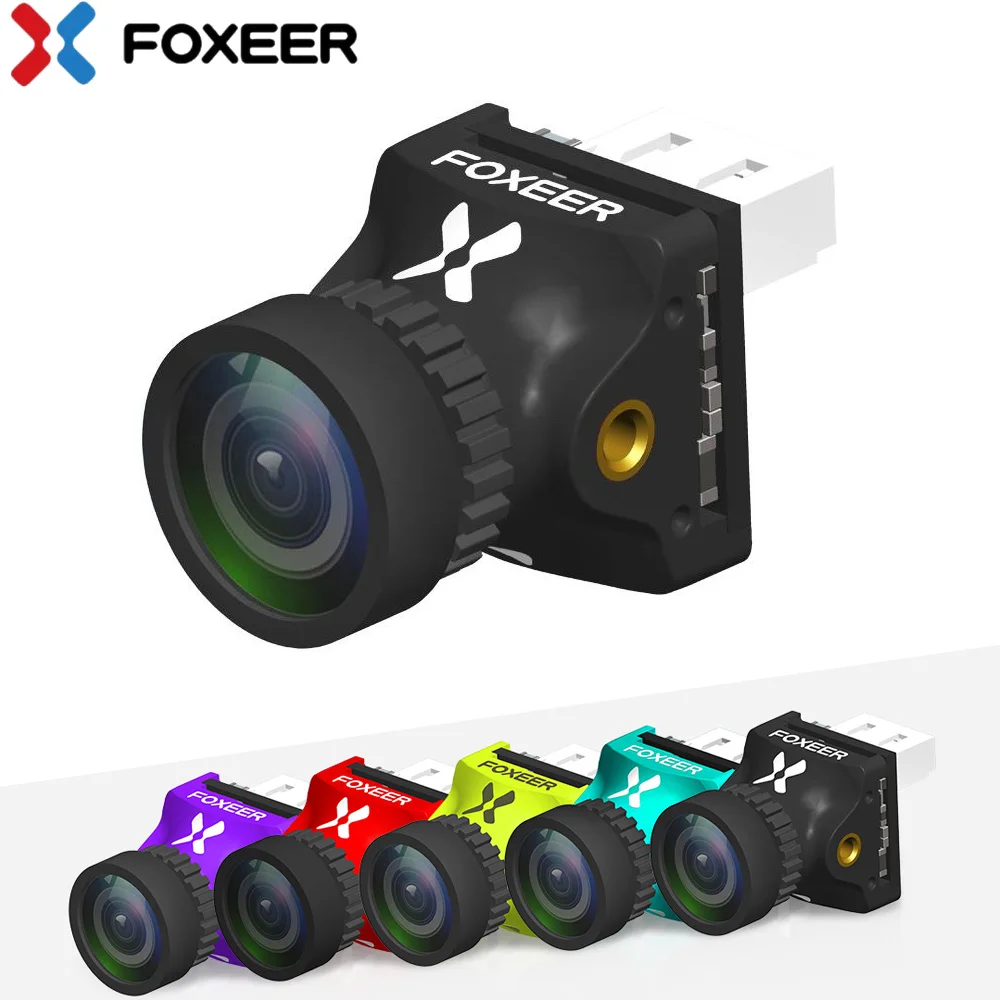 Foxeer Nano Predator 4 Racing FPV Camera Super WDR 4ms Latency HS1228 low noise/ 14mm*14mm mini size|Parts & Accessories| - AliExpress