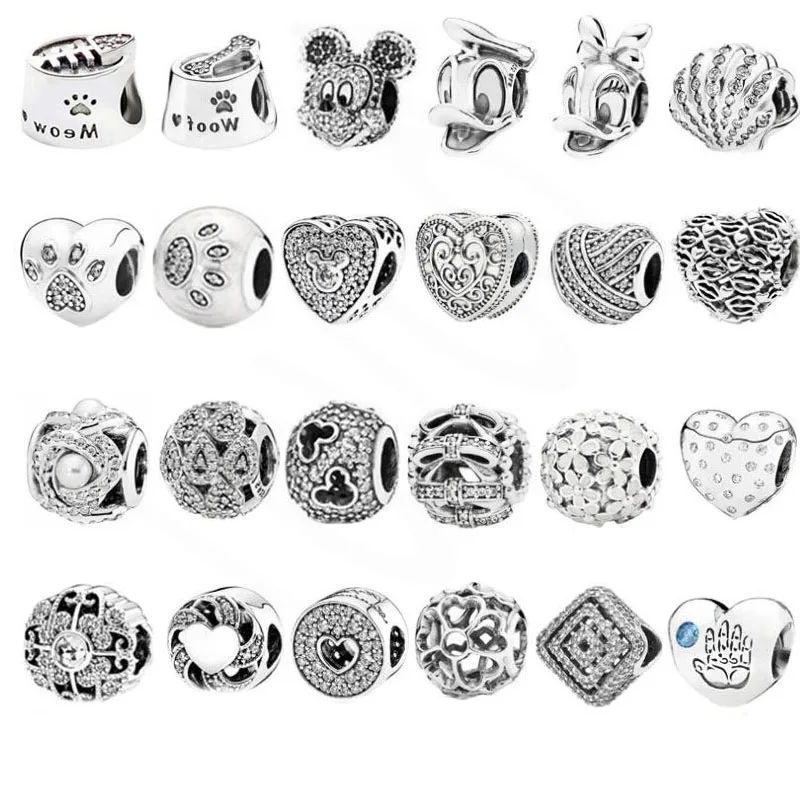 New 925 Sterling Silver Fashion capital Pendant Beads Fit Original Diy Bracelet Charms Jewelry making