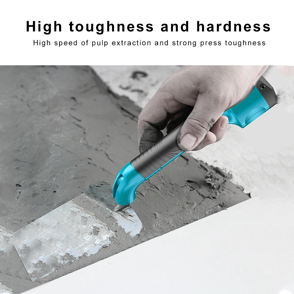 Electric Plaster Trowel Tile Leveling Vibration Wall Concrete Plastering Tool Stainless Steel Plastering Construction Hand Tool