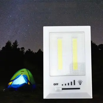 

4pcs COB LED Night Light Dimmable Cordless Wall Closet Lamp for Shelf Kitchen