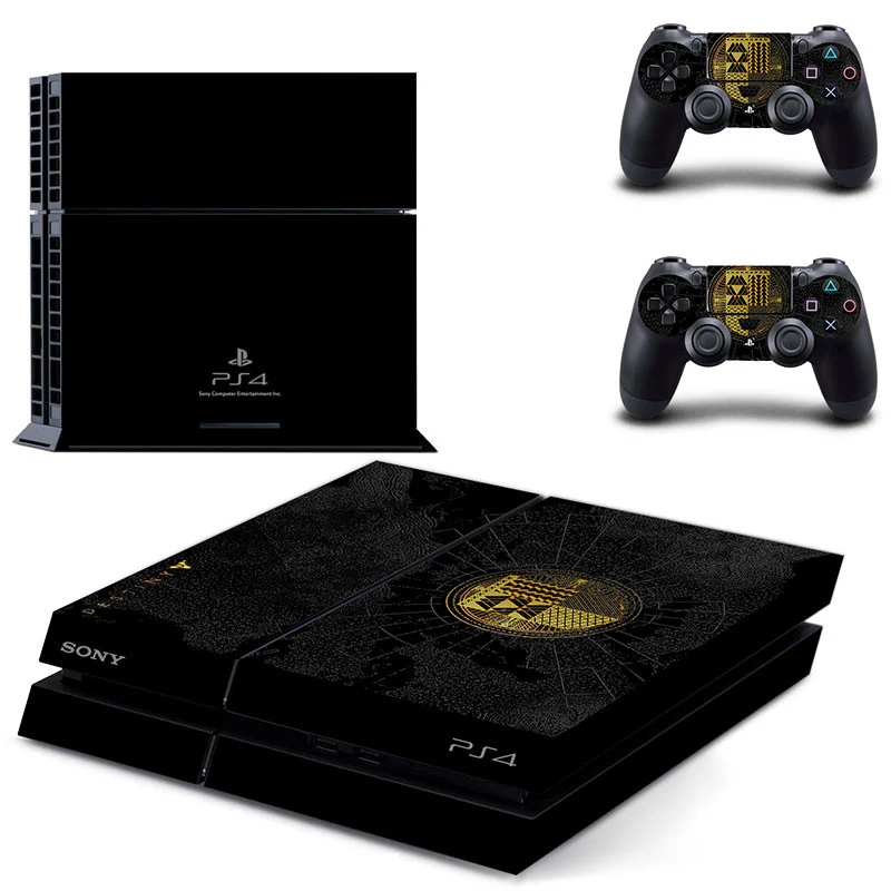 Наклейка для PS4 PS 4 sticker Play station 4 наклейки pegatinas Adesivo для консоли playstation 4 и 2 контроллера - Цвет: GYTM0203