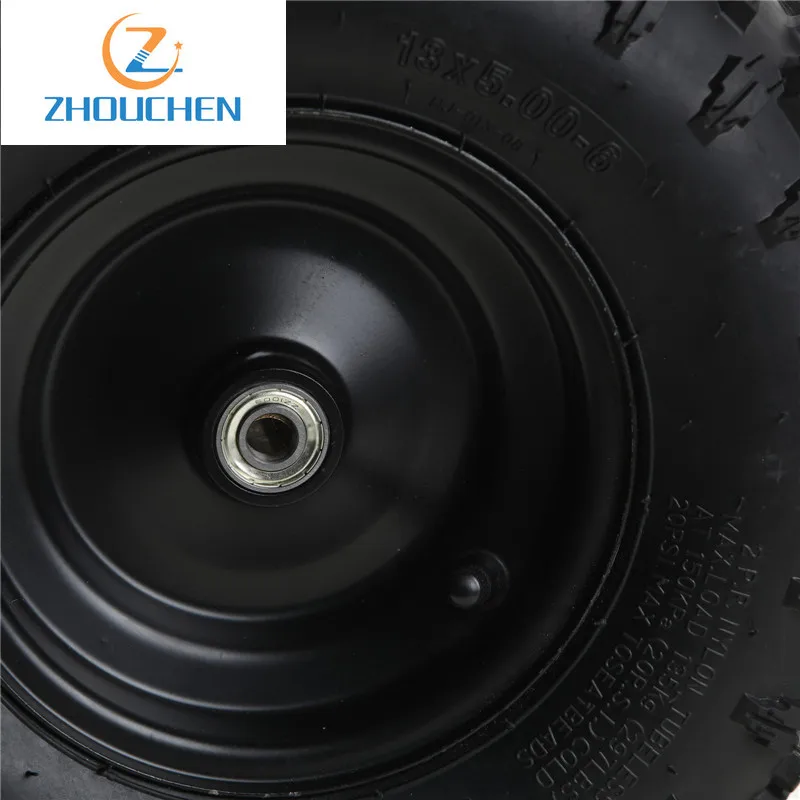 2 шт 13x5-6 передние Нобби шины Tyre13x5.00-6 колеса и обод Gokart курган грузовик