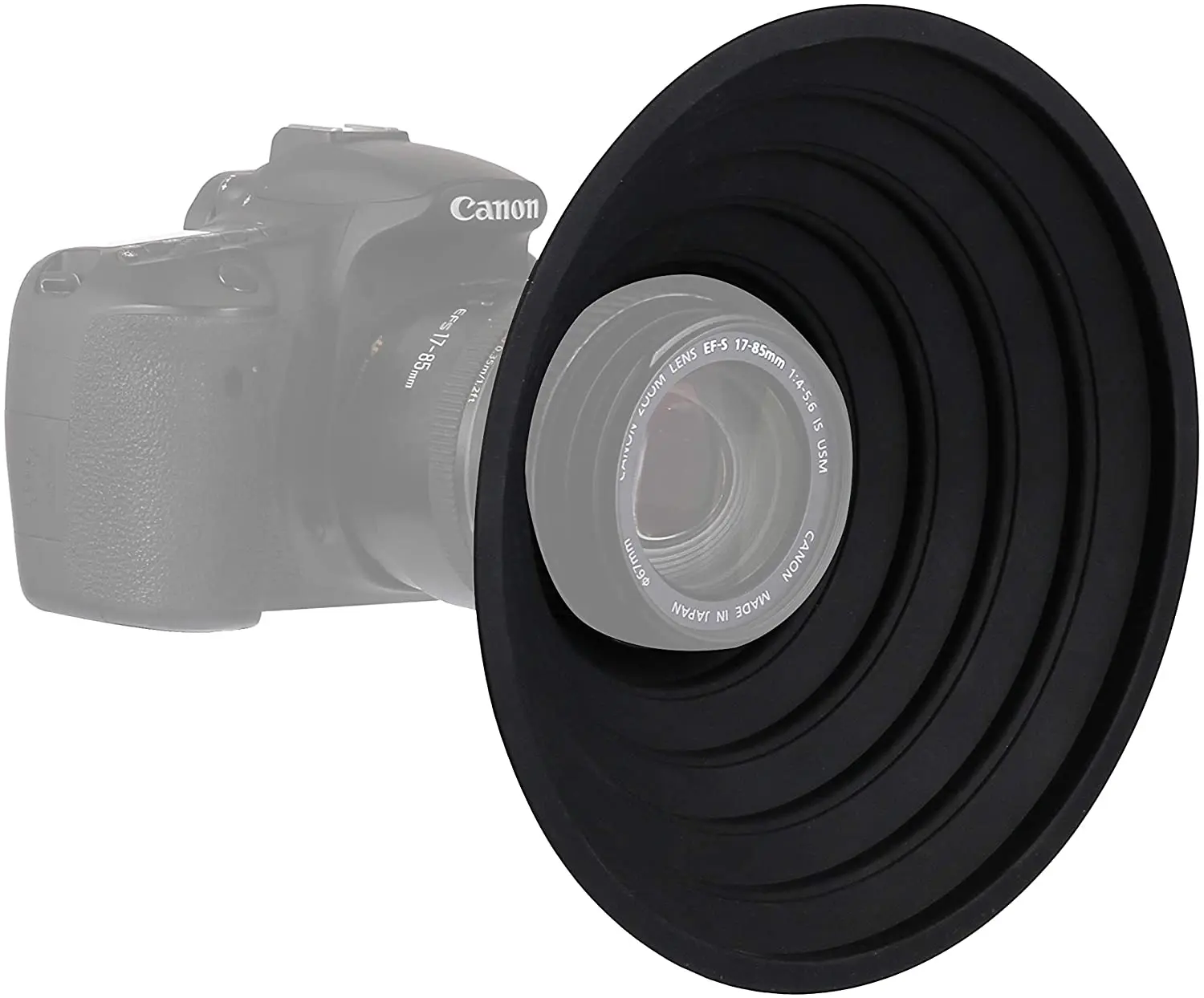 

Camera Lens Hood Anti-glass Ultimate Anti-reflective Silicone Photos Hood Reflection-Free Photos for Nikon Canon Sony