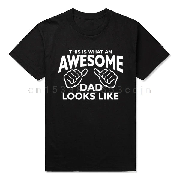 Удивительный папа это то что DAD looks like Мужская футболка подарок на день отца более