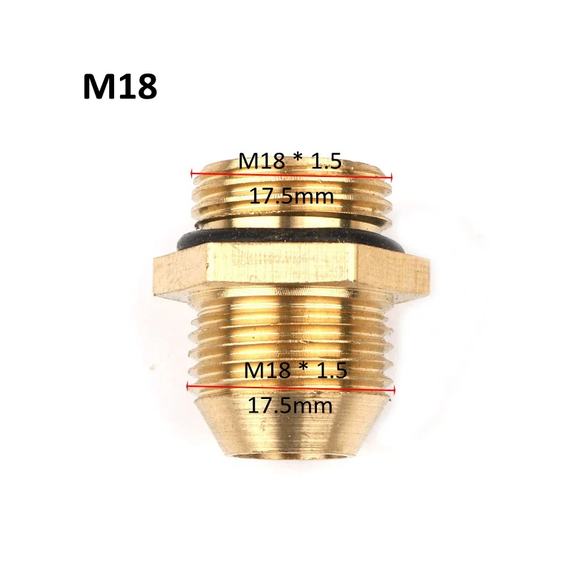 Латунный Водяной пистолет M18 * 1 5 2 шт. быстрый соединитель пушка мойка для