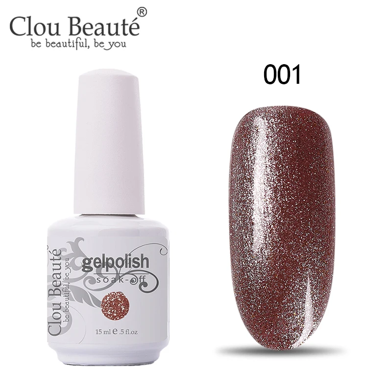 Clou Beaute Теплые цвета Осенняя Серия гель для ногтей 15 мл Желтый Оранжевый чистый цвет ногтей светодиодный Гель-лак для ногтей гибридные Лаки дизайн ногтей - Цвет: 11001
