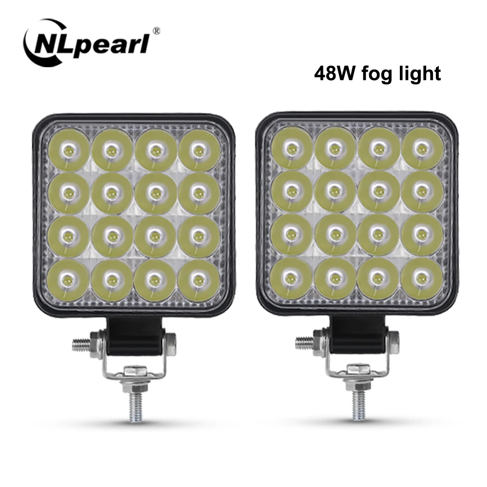 Nlpearl 3 дюйма 42 Вт 48 светодиодный противотуманный светильник для мотоцикла