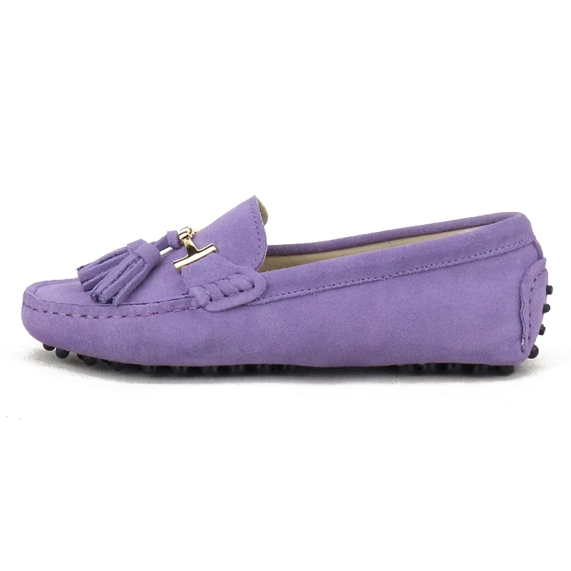 2022 100% Genuine leather Women flats New Brand Handmade Women Casual leather shoes Leather Moccasin Fashion Lady Driving Shoes 