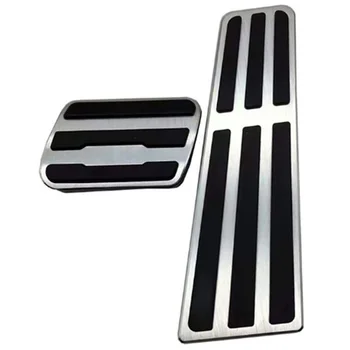 

Aluminum Automatic Non-Slip Fuel Oil Tank Cap Brake Foot Car Gas Pedal Cover Set for 911 718 Panamera 2010-2019