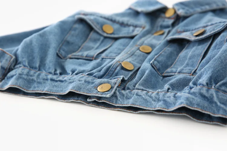 Autumn New Embroidered Cat Cowboy Jacket