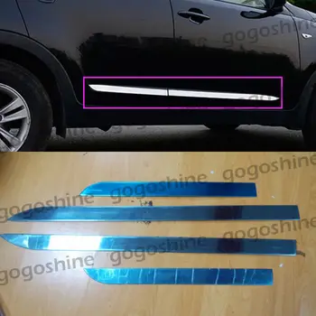 

Car modification Car accessories Stainless Steel Body Side Door Protector Cover Trim Car kit For KIA Sportage high quality