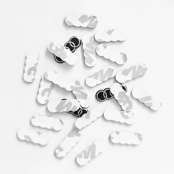

5 pcs 16mm 6mm Car Key Shell Emblem Symbol Sticker Logo For Audi Q5 Q3 Q7 R8 A4 A6 A8