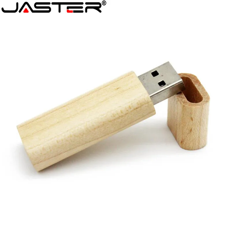 JASTER деревянный USB + коробка флэш накопитель драйвер pendrive 4 ГБ 16 32 64 Гб карта памяти