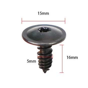 

10/20pcs Engine Cover Undertray Splashguard Wheel Arch Torx Screw Fastener Clips Fit for VW Audi A1 A3 A4L Q3 Q5 Q7 N90974701