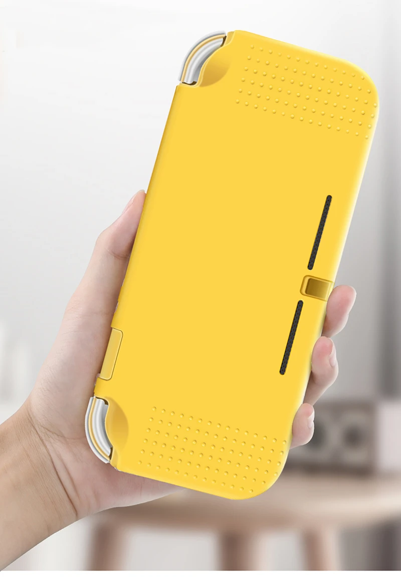 Мягкий силиконовый защитный полупакет, однотонный чехол для nintendo Switch Lite, консоль для NS Lite, защитный чехол