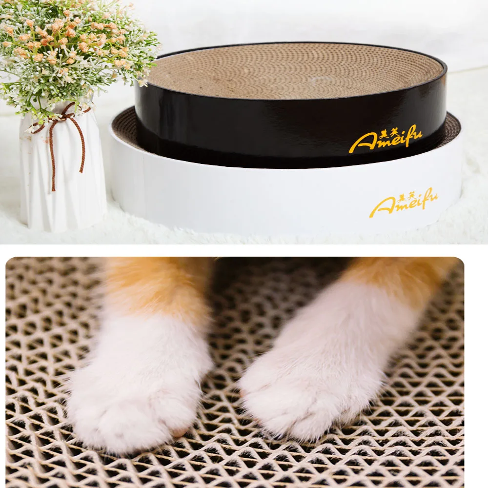 Тип чаши кошка Catnip скребок для ногтей подстилка-кровать игрушка кошки скребок гофрированная бумага котенок Коврик Отдых товары для домашних животных