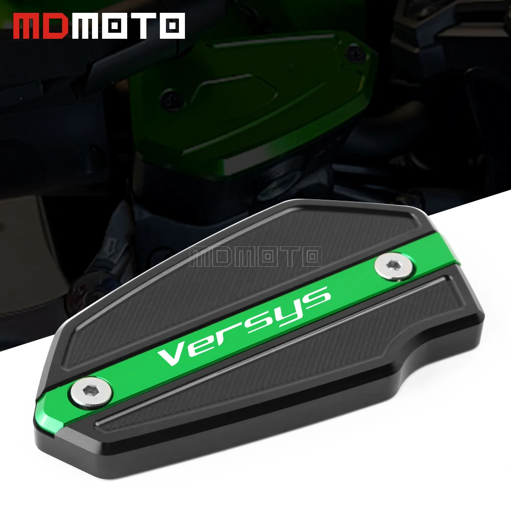 

For KAWASAKI Versys650 VERSYS650 VERSYS 650 2007 -2017 2018 2019 Motorcycle CNC front brake fluid reservoir cover Accessories