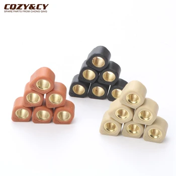 

6pc high performance variable weights 15x12mm 6g 7g 8g for MBK Minarelli Booster Nitro Ovetto 100cc 2-stroke