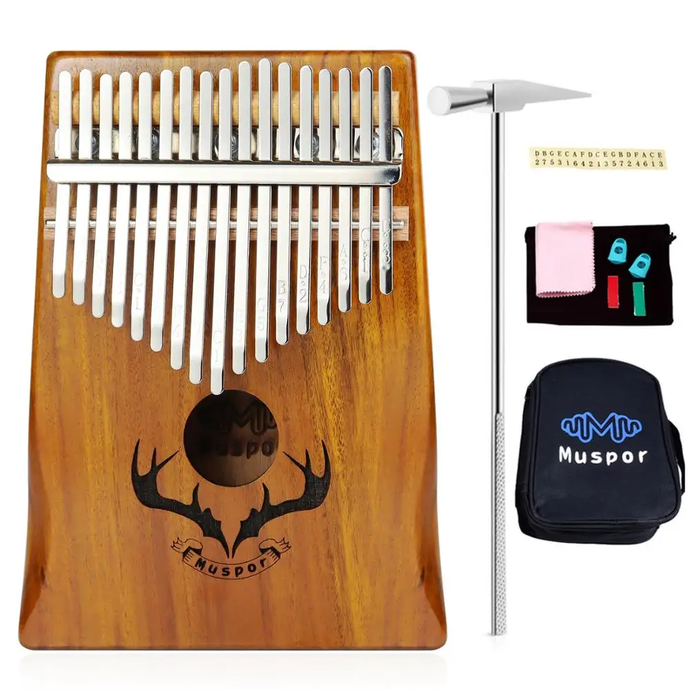 

17-key thumb piano Kalimba professional performance level