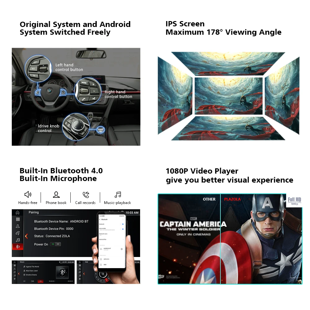 Car Multimedia Player 10.25