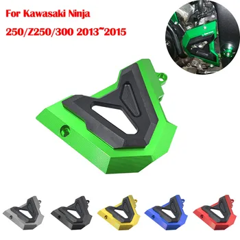 

Cnc Machined Mult Color Chain Covers Front Sprocket Cover Chain Guard Protection For Kawasaki Ninja 250/z250/300 2013~2015#BL1