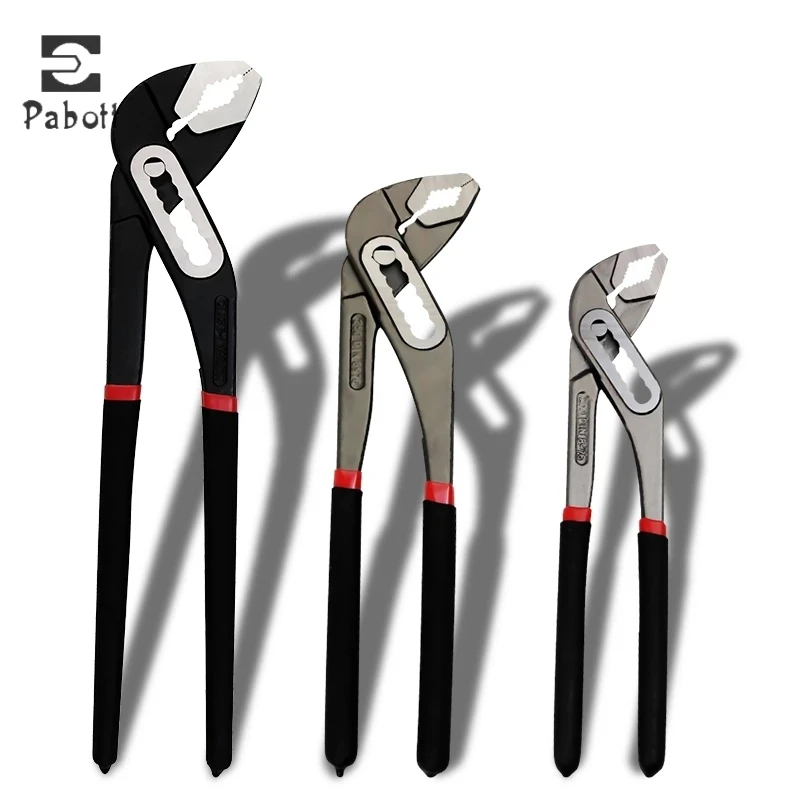 

Heavy Duty Quick Pipe Wrench 8"/10"/12" Chrome Vanadium Adjustable Jaw Water Pipe Clamp Pliers Plumbing Repair Opening Kit
