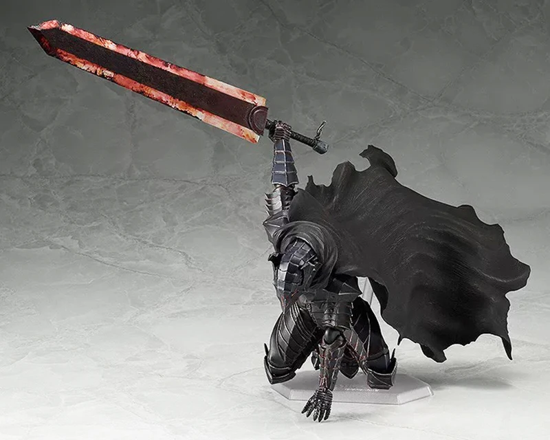 Berserk Figma 410 черный меч ПВХ фигурка Коллекционная модель игрушка кукла подарок