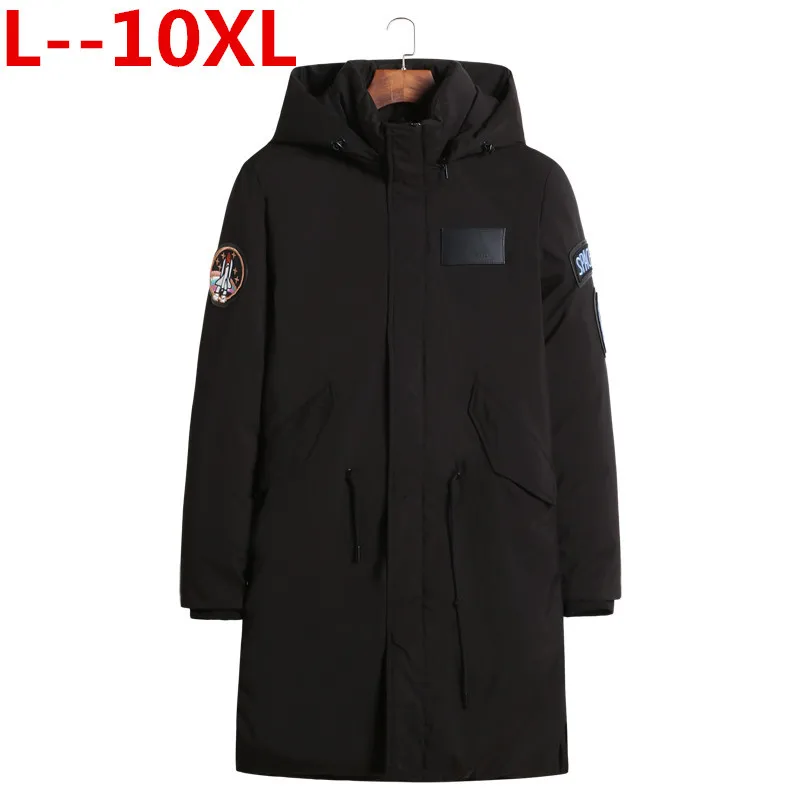 Большие размеры 10XL 9XL 8XL 6XL X-Long зимняя куртка мужская брендовая одежда мужское