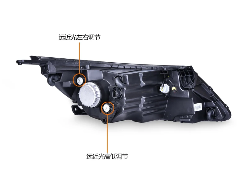 Автомобильный Стильный чехол на голову для Kia Rio фары- светодиодный K2 фара светодиодный DRL Биксеноновая линза дальнего света парковочная противотуманная фара