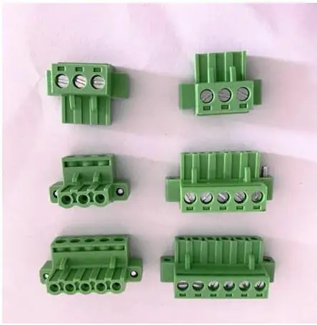 10 пар настенные клеммы 2edgwb 5. 08 2P 10P винтовые PCB|connector block|wall connectorconnector terminal |